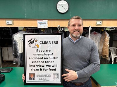Fox Cleaners Launches New Initiative to Help Unemployed Workers Get Back on Their Feet
